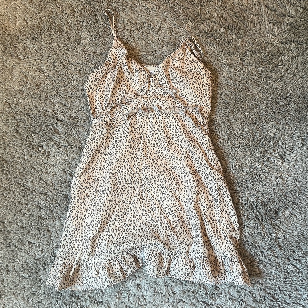 Showpo leopard print mini dress